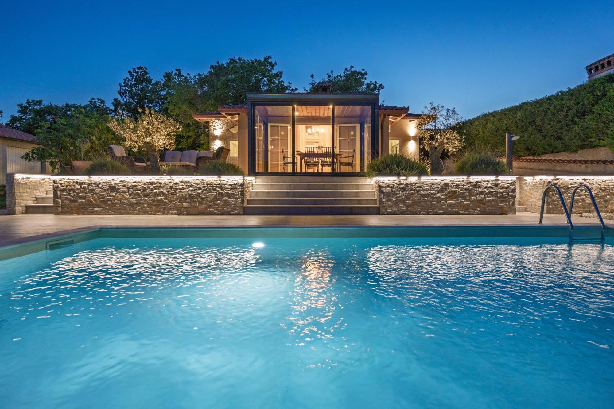 Krasna Kuca Villa Labin  Luaran gambar