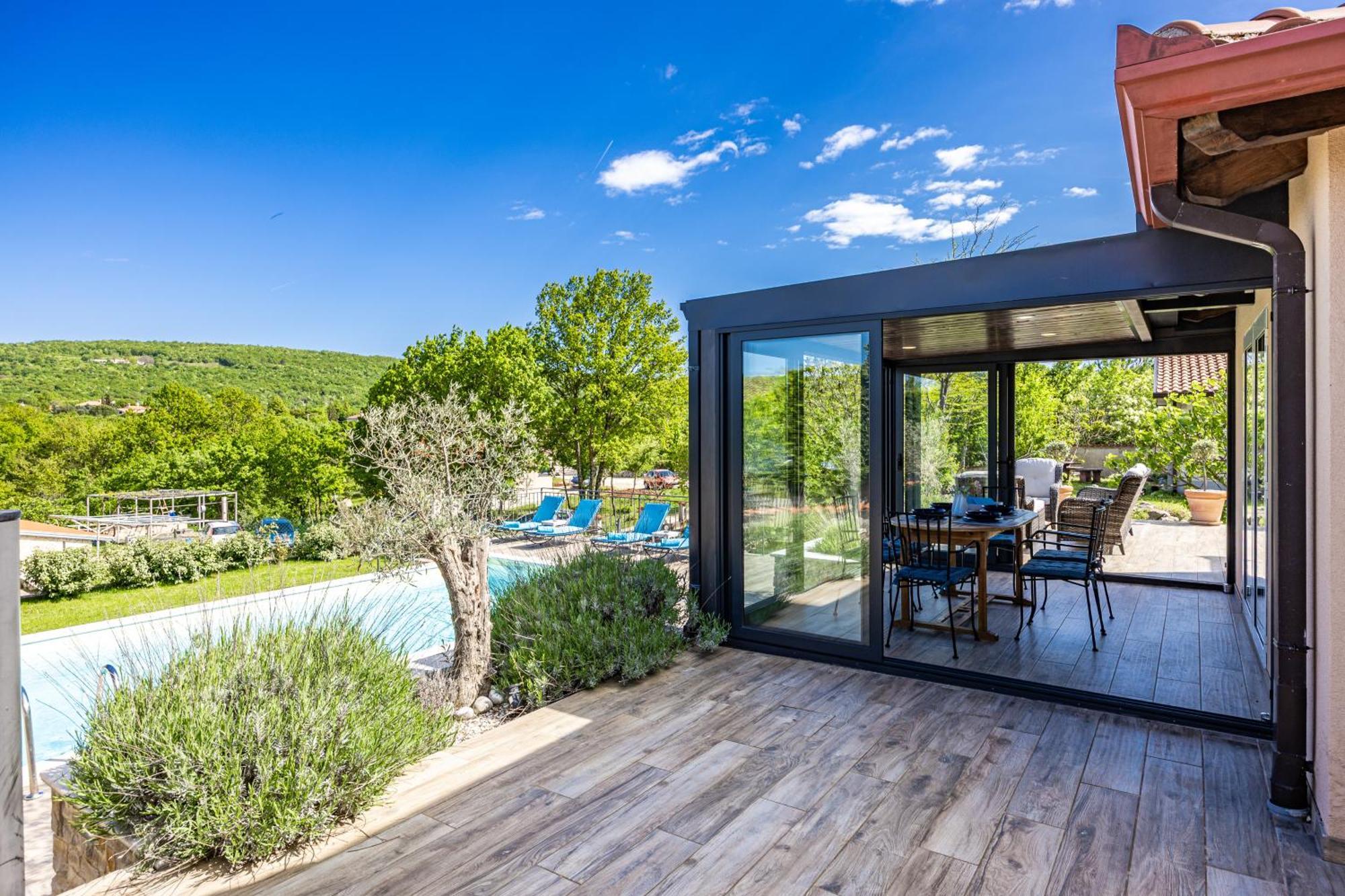 Krasna Kuca Villa Labin  Luaran gambar