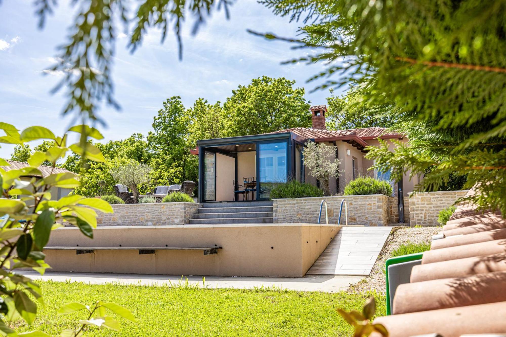 Krasna Kuca Villa Labin  Luaran gambar
