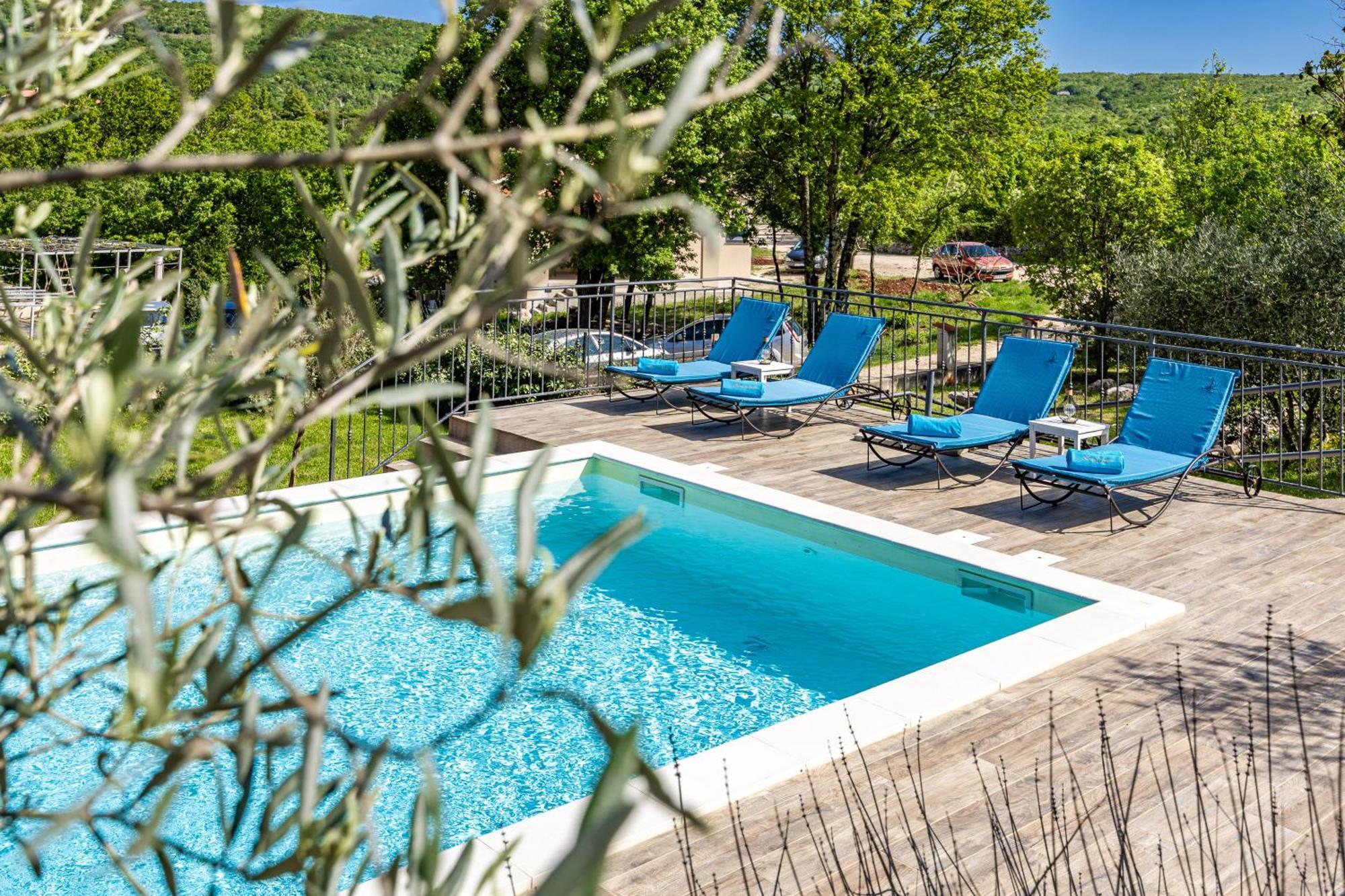 Krasna Kuca Villa Labin  Luaran gambar