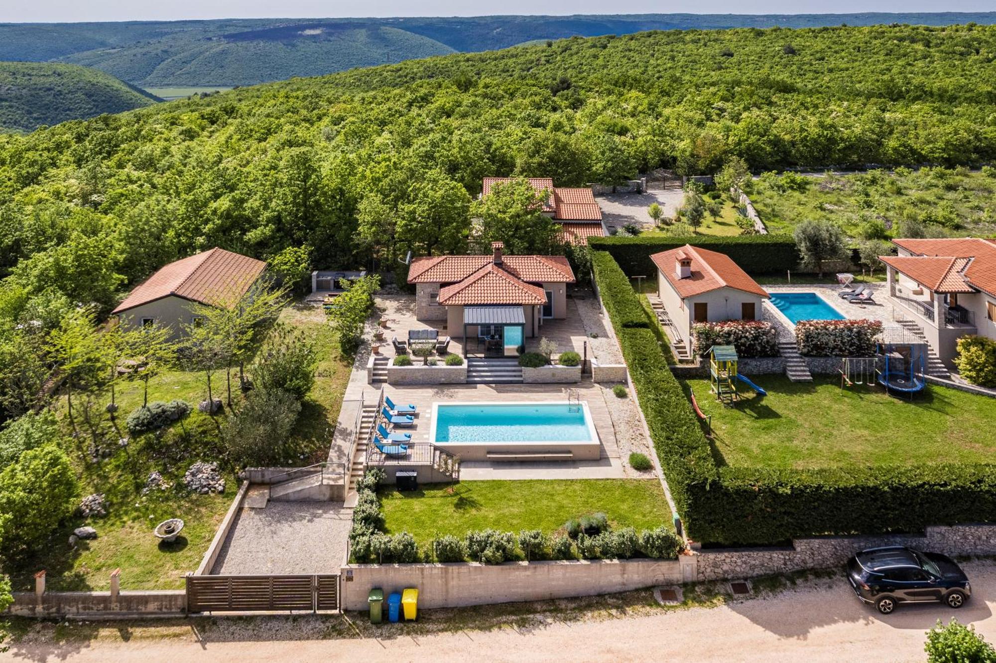 Krasna Kuca Villa Labin  Luaran gambar
